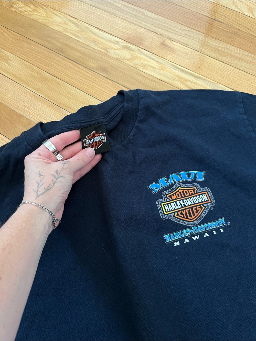 vintage harley davidson tee - Picture 3 of 4
